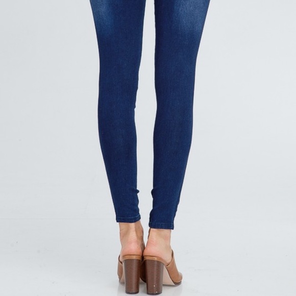 Ripped Denim Jeggins - Picture 5 of 5